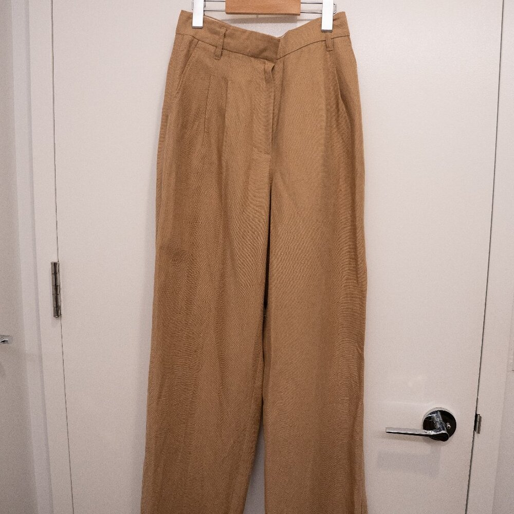 Aritzia Wilfred Vito Linen Pant